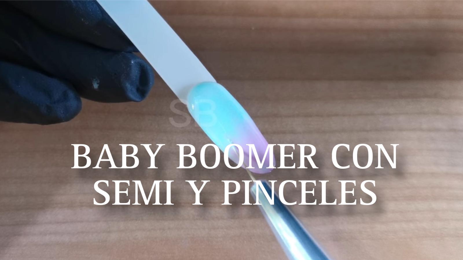 000015 CURSO DECORACIÓN BABY BOOMER CON SEMI Y PINCELES