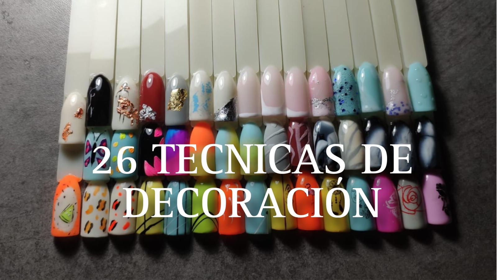 000001 CURSO 26 TECNICAS DE DECORACIÓN